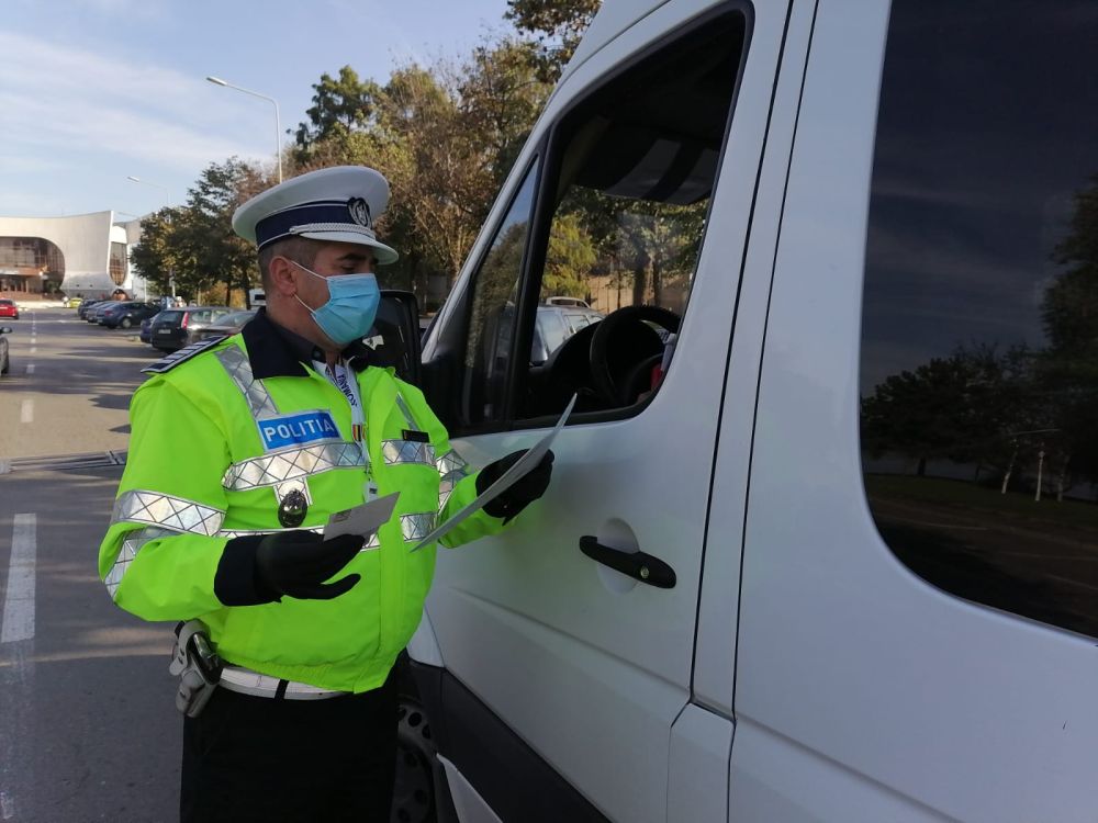 Acțiuni ale poliţiei pe linia legalității transportului rutier