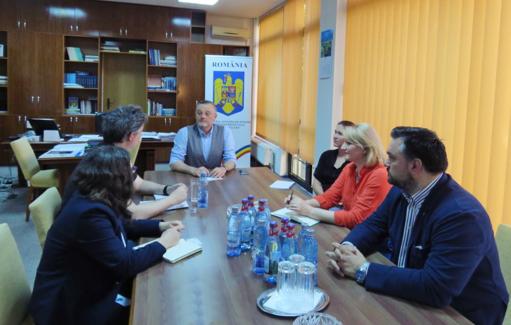Reprezentanți ai Ambasadei Statelor Unite ale Americii în România, în vizită la Tulcea